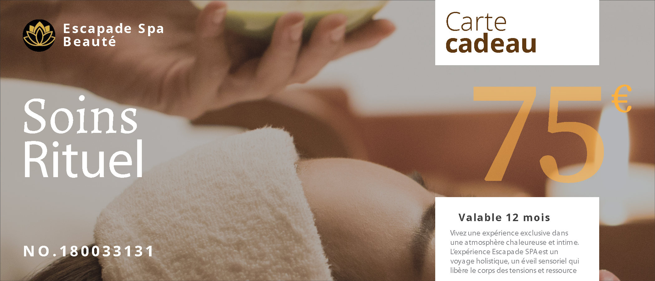Carte cadeau – Escapade Spa